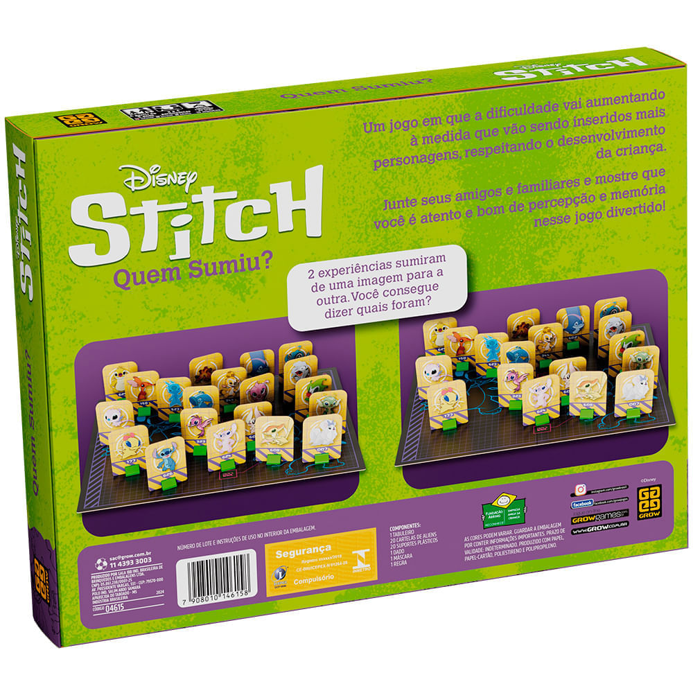 Foto 3 de Jogo Quem Sumiu? Stitch