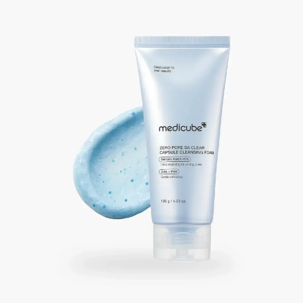Zero Pore SA Clear Capsule Cleansing Foam — 120 G