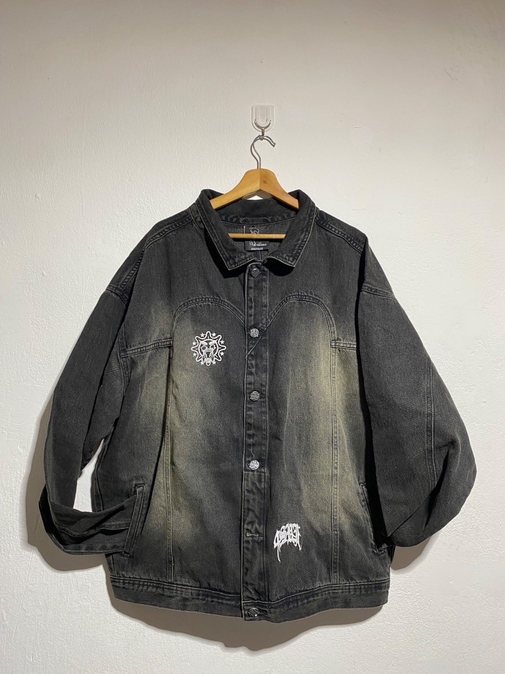 Jaqueta Sufgang Sufglo Jeans Denim Black — 2XG, Novo