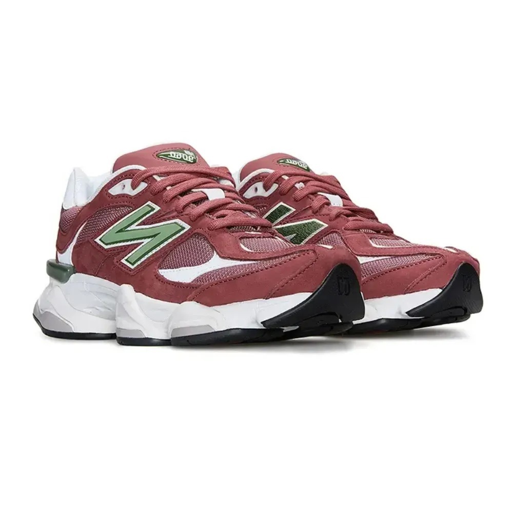 New Balance 9060 Burgundy Green — 42, Novo
