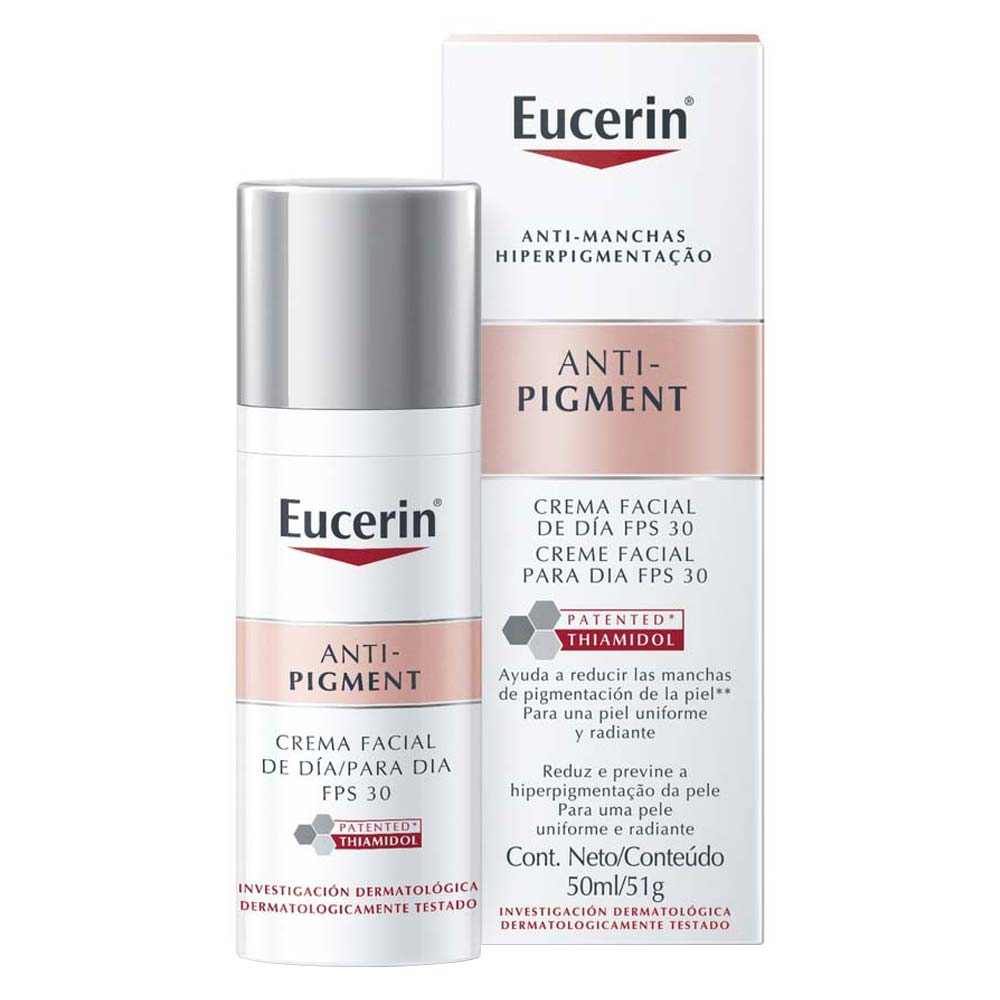 Eucerin Anti-pigment Clareador Creme Facial Dia FPS 30 — 50ml