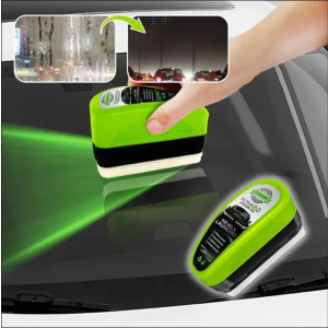 Pára-brisas Crystal-Clear para carros europeus: escova de vidro +