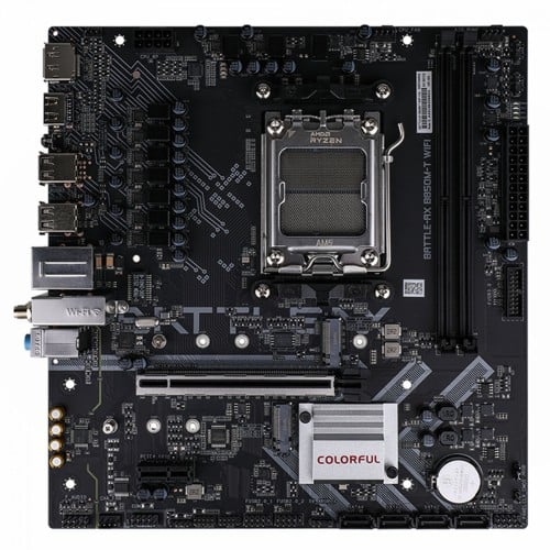 Placa Mãe Colorful Battle-AX B850M-T WIFI V14, Chipset B850, AMD AM5, MATX, DDR5