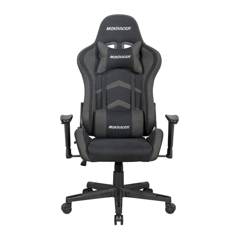 Cadeira Gamer MaxRacer Aggressive PRETO TECIDO NuvemShop/FastShop