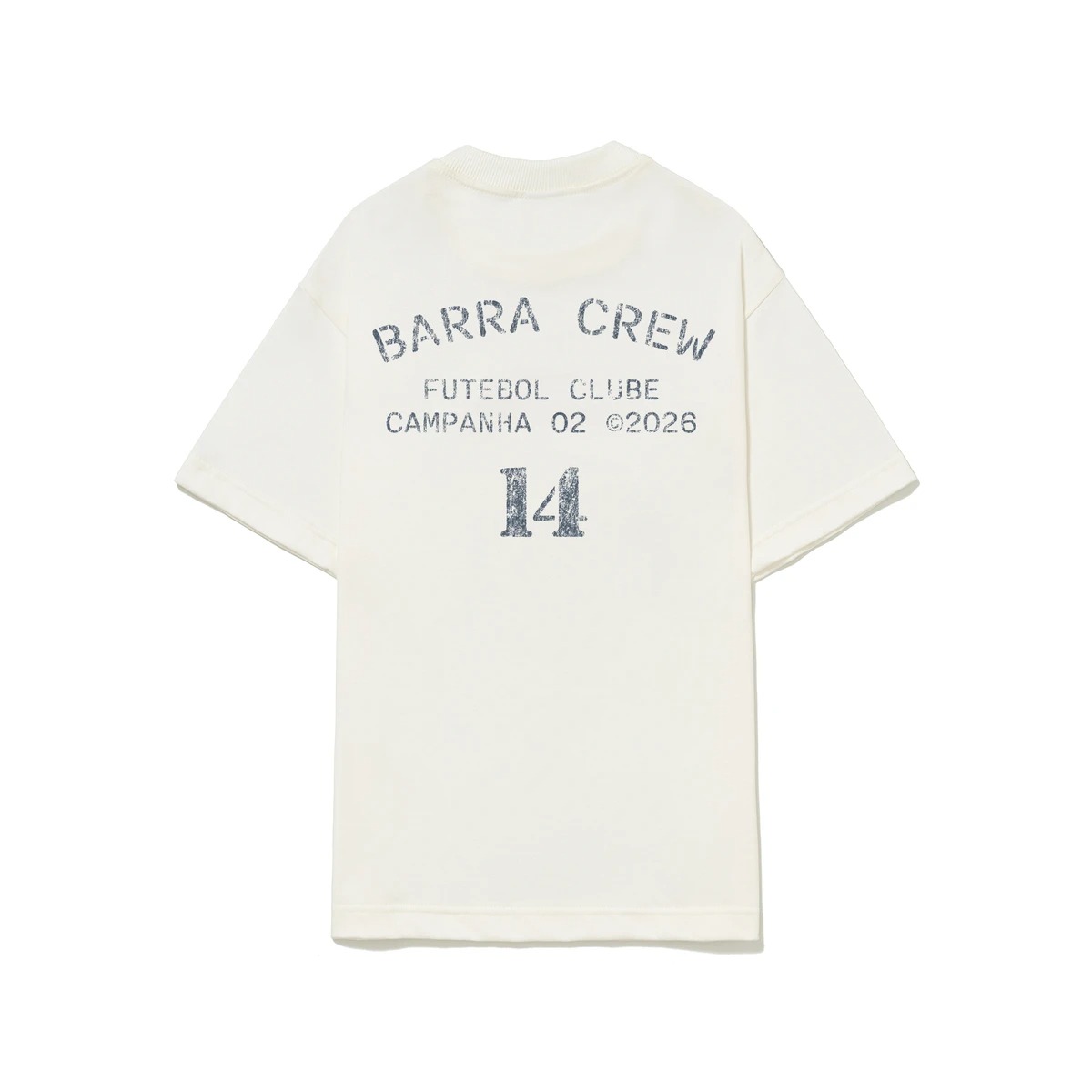 Camiseta Barra Crew BFC Off White — P, Novo