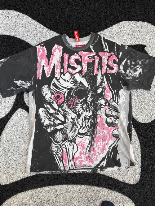The Misfits x Supreme Camiseta S/S White — G, Novo