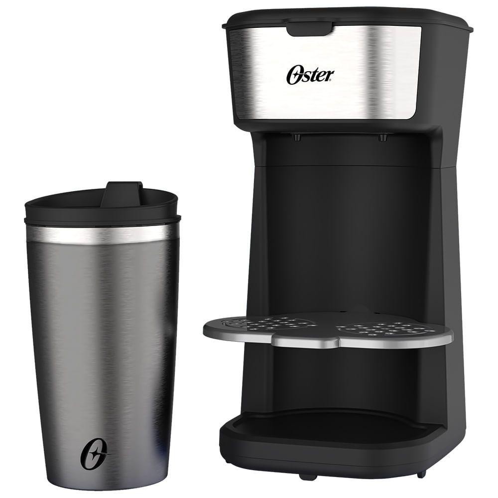 Foto 2 de Cafeteira Oster 2Day Inox 2 Em 1 Com Copo Térmico 220V