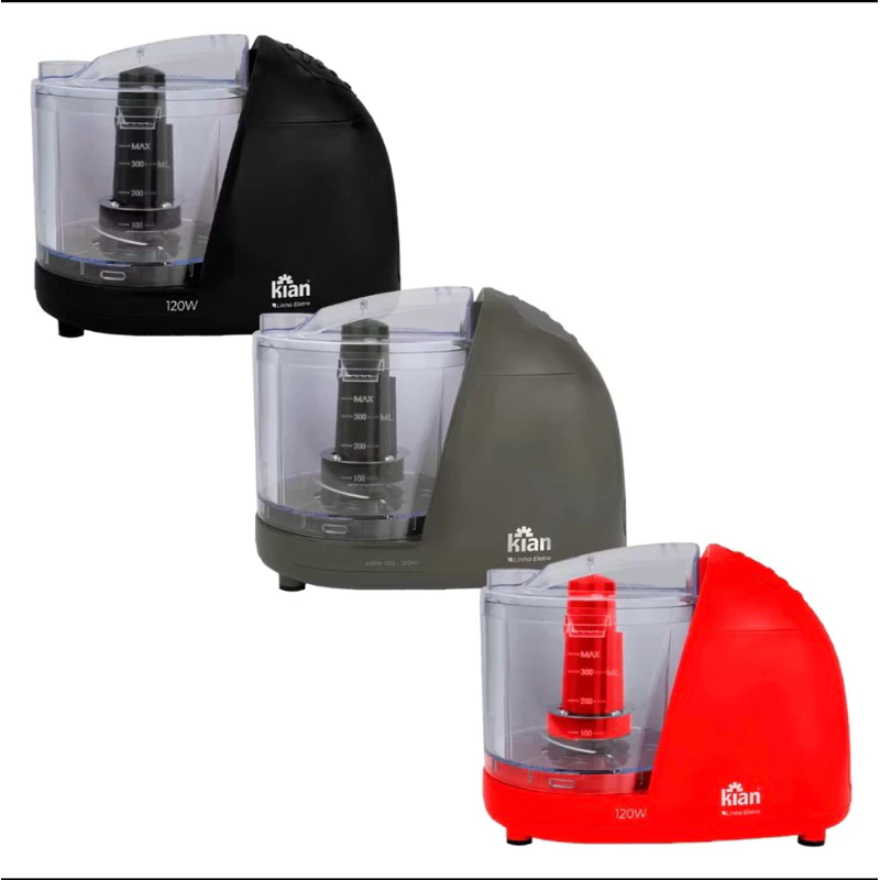 Mini Processador Kian MRP-100 Triturador de vidro Alimentos 127v/220v