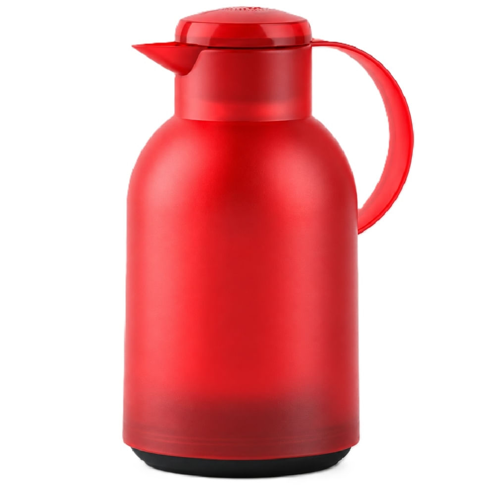 GARRAFA TÉRMICA EMSA SAMBA QUICK PRESS 1,5L VERMELHO 4080050514