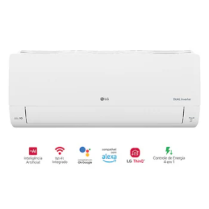 Ar-Condicionado LG Dual Inverter AI Voice 9.000 BTU Frio 220V - S3-Q09AA33F