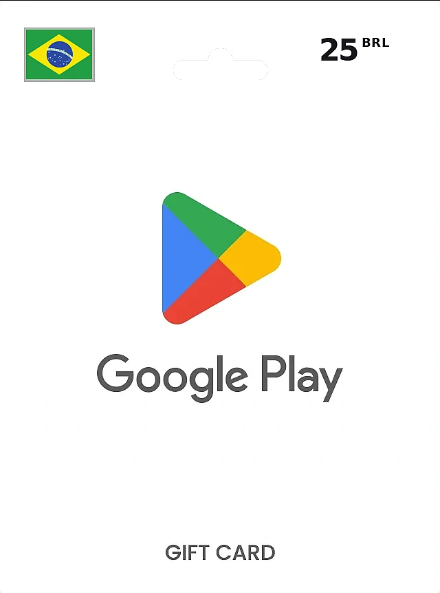 Google Play Gift Card 25 BRL BRAZIL