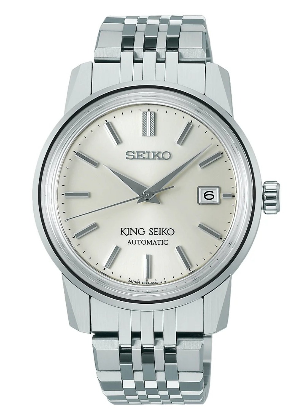 Relógio King Seiko KSK Slimmer Sunray Silver 38.6 mm — Único, Novo