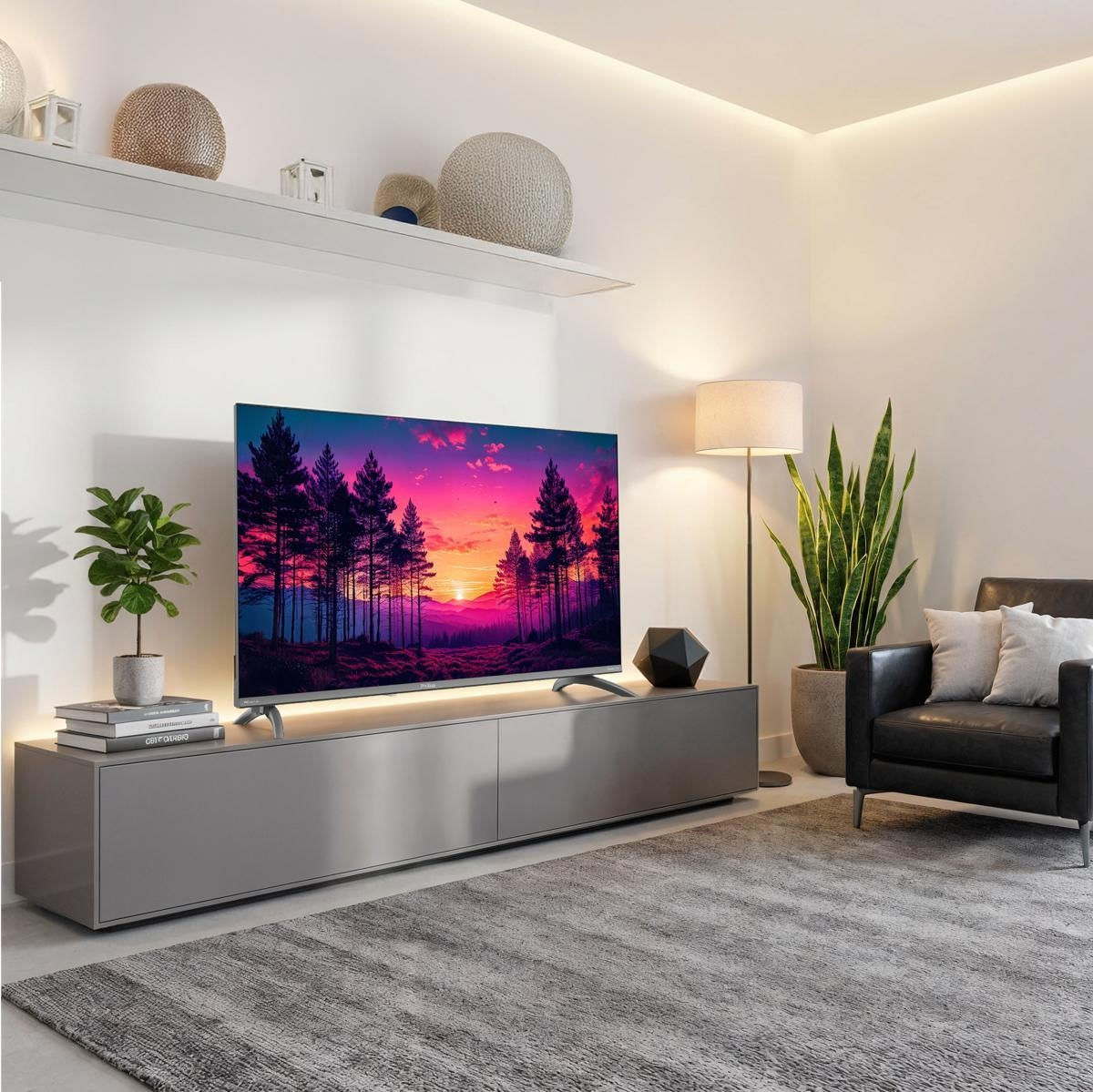 Foto 2 de Smart TV 49" Philco UHD 4K DLED Roku P49CRA Bivolt