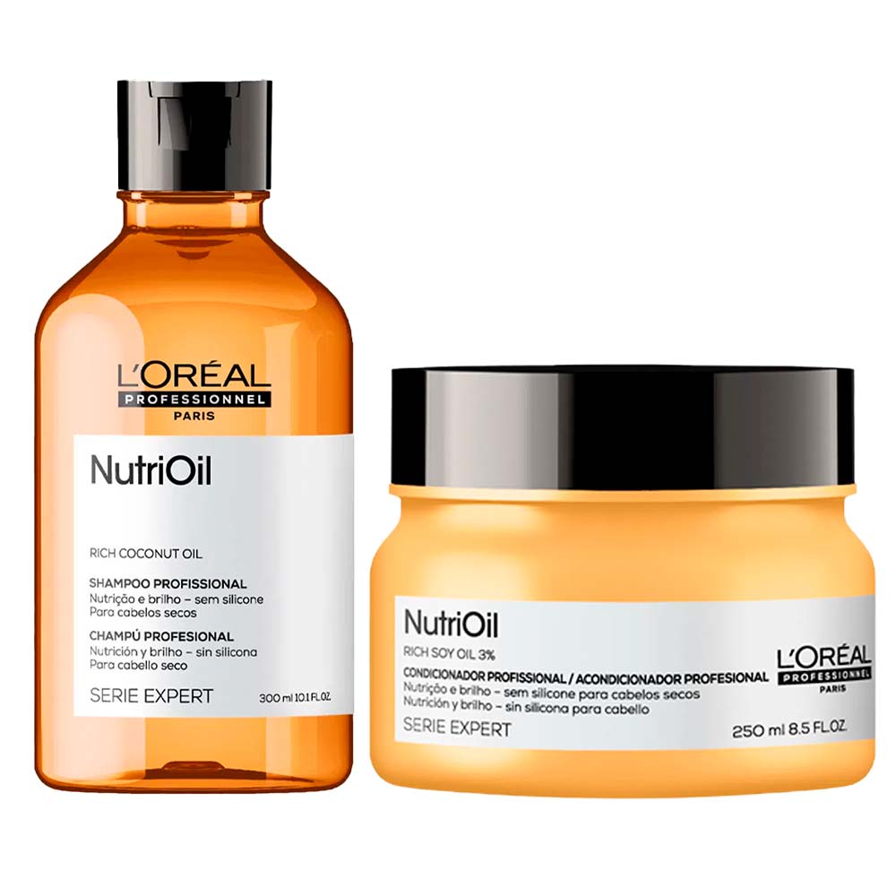 L’Oréal Professionnel Serie Expert NutriOil Kit - Shampoo + Máscara — Kit