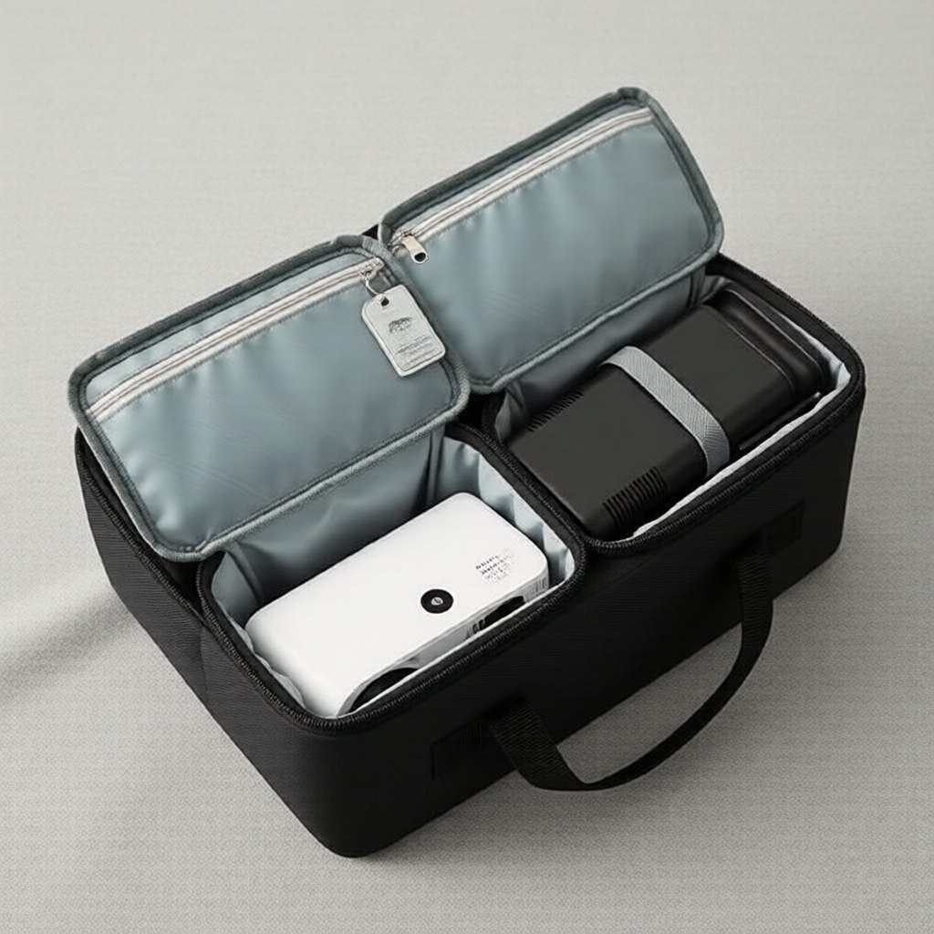 Bolsa compacta de armazenamento para projetor universal Salange HY300/HY320