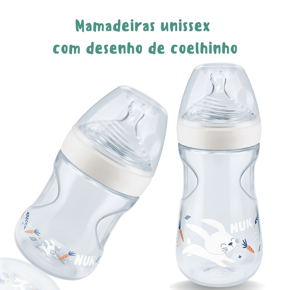 Foto 3 de Kit 4 Mamadeiras Starter Smart Flow Recém Nascido - Nuk