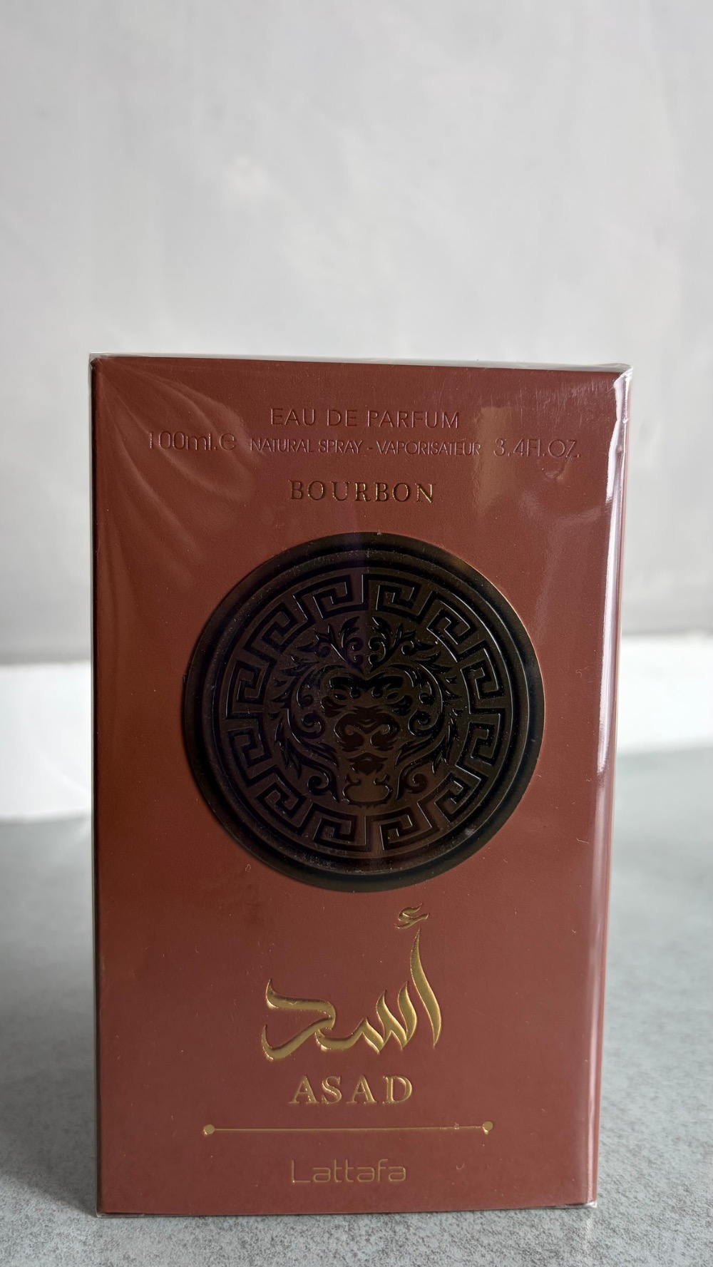Perfume Lattafa Asad Bourbon Eau de Parfum 100ml — único, Novo