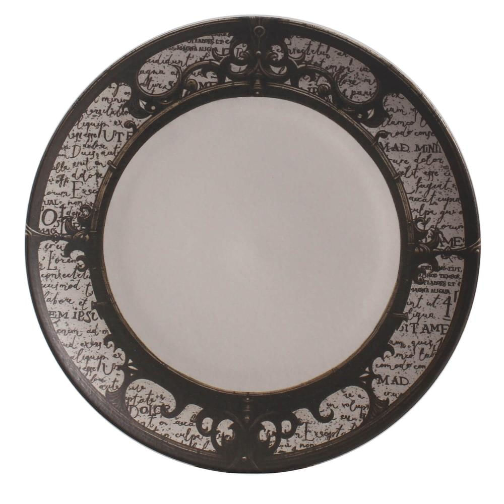 Conjunto com 6 Pratos Raso Coup Stoneware Grimm Ø26cm