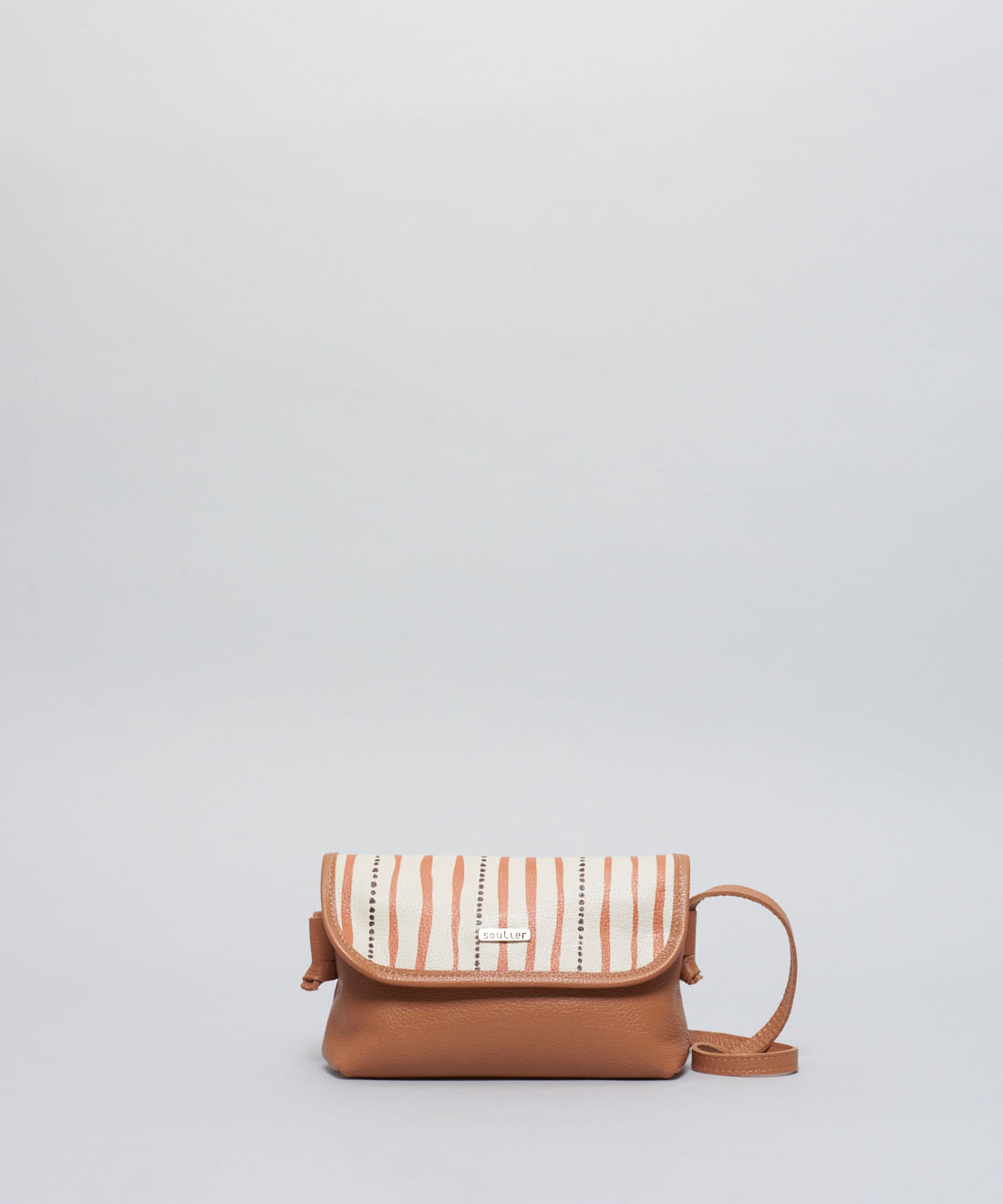 Bolsa p Couro Listra Poa - Listra Poa