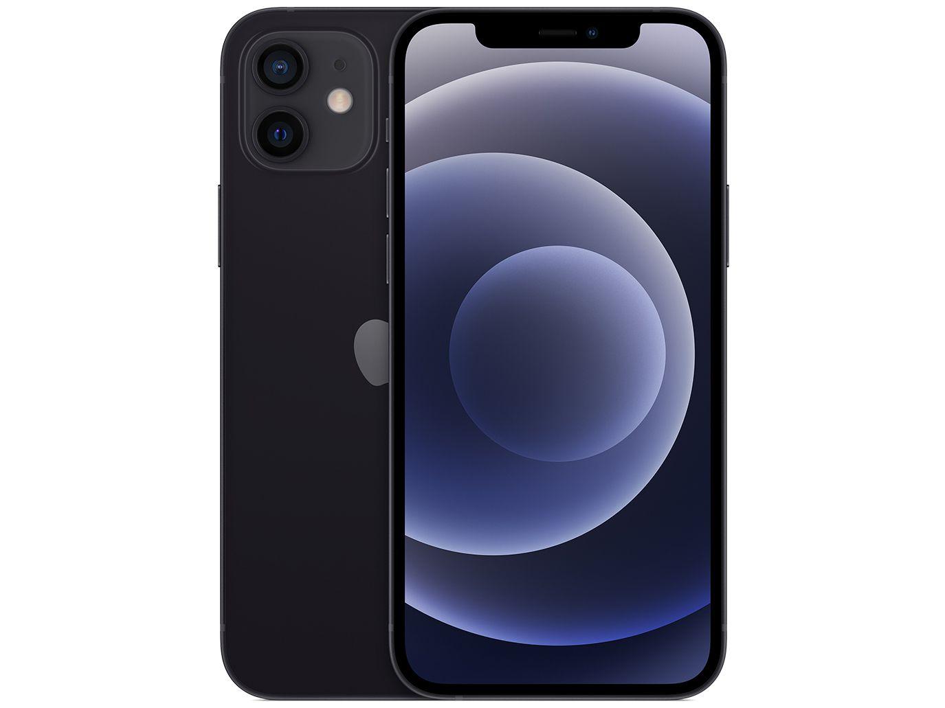 Seminovo: Iphone 12 64 GB Preto - Excelente