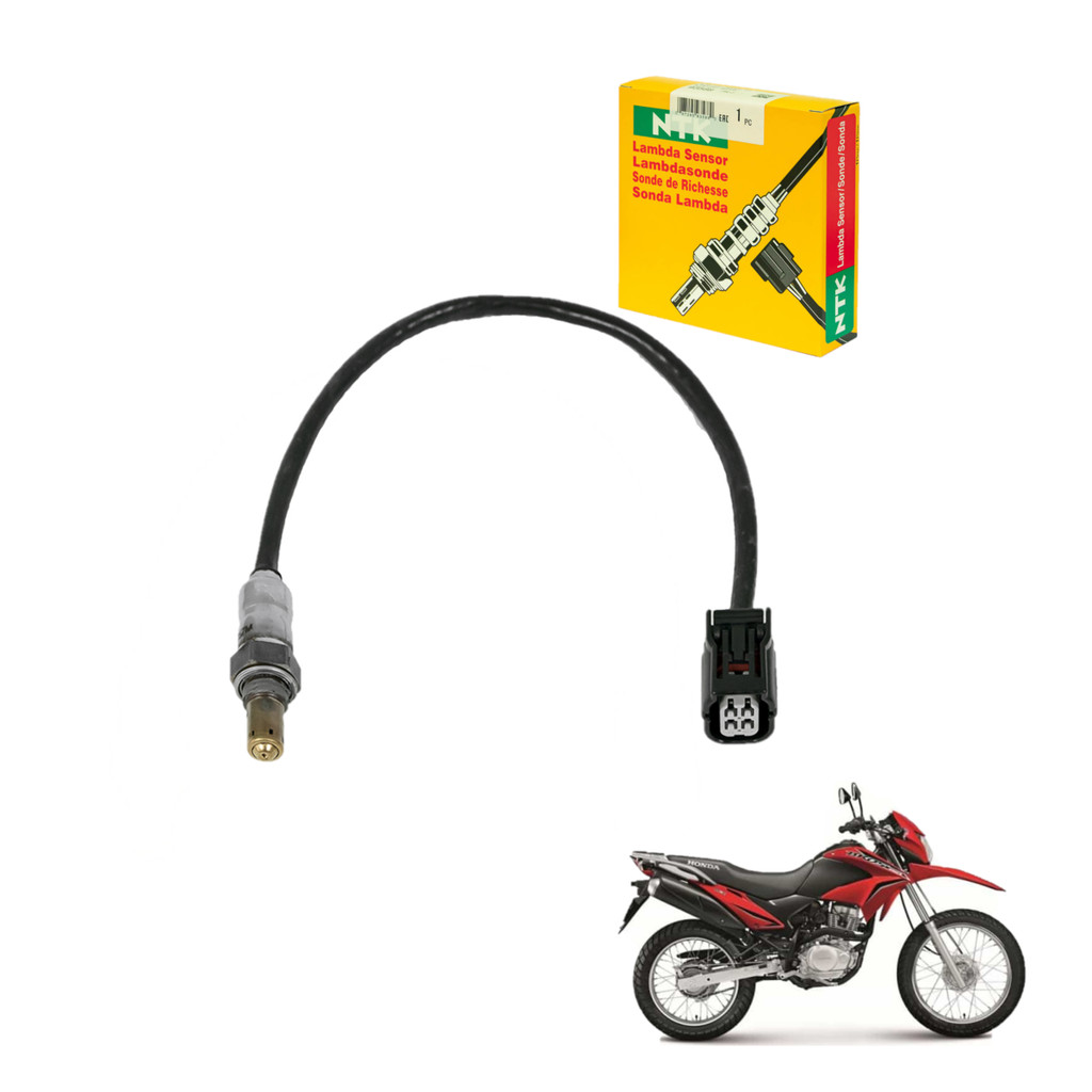 Sonda Lambda Honda Bros 150 Flex 2010/2014 Ntk Original Sensor Oxigênio Moto