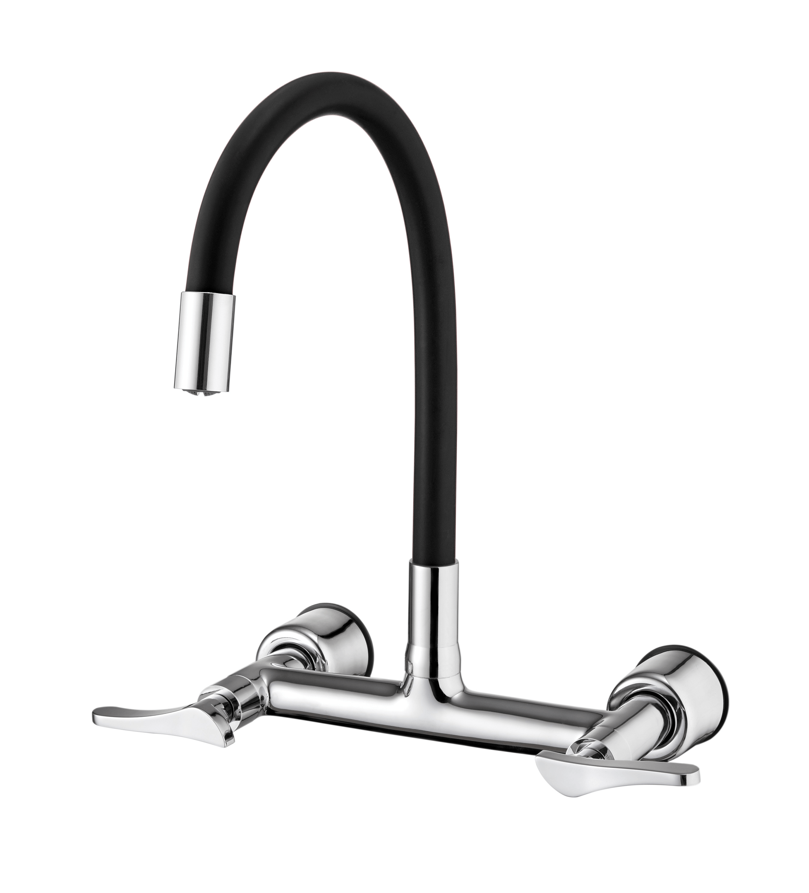 Misturador Parede Flex Preto1258 B27 Loren Flex Lorenzetti