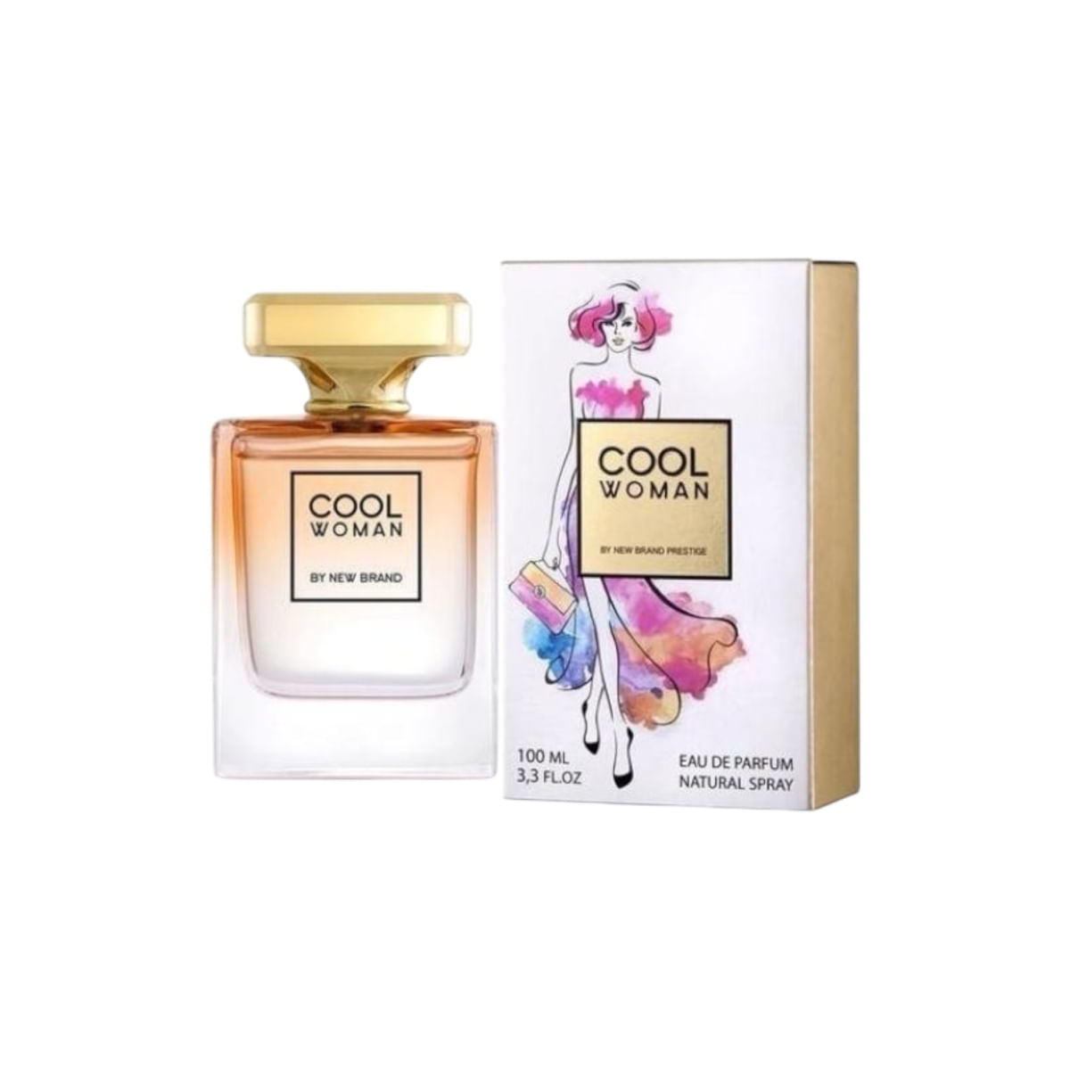 Cool Woman New Brand Prestige EDP 100ML