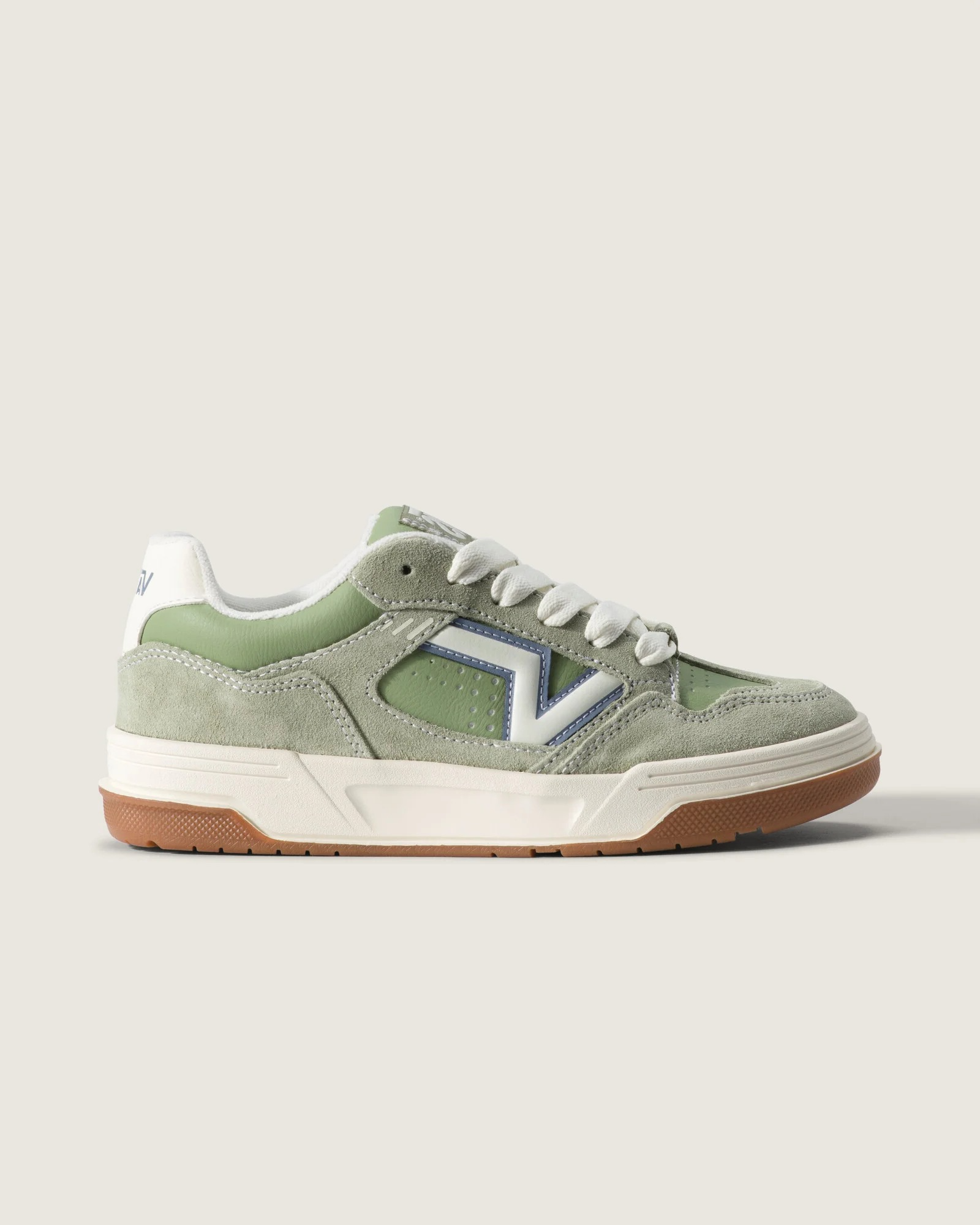 Vans Upland 2 Tone Green Marshmallow — 34 / 35 / 39, Novo