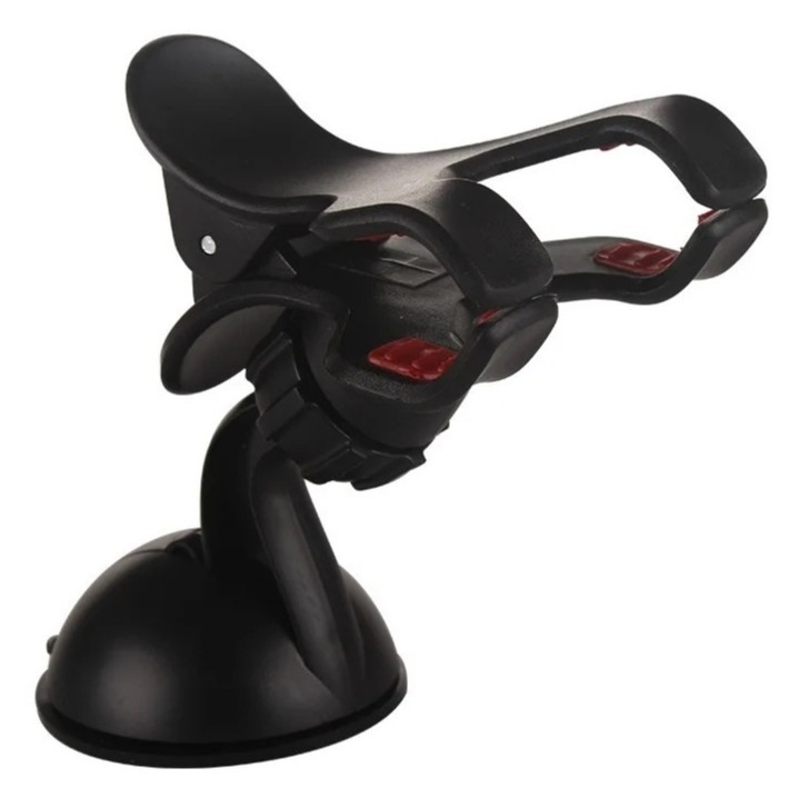 Suporte Celular GPS Com Ventosa Universal 360 Carro Automotivo