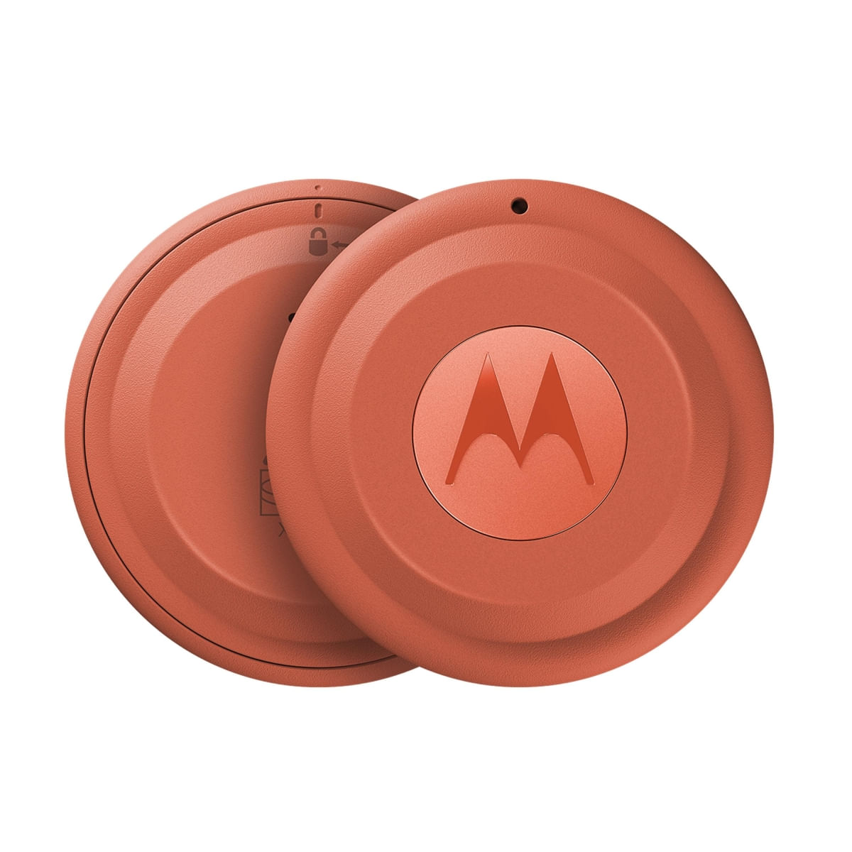 Rastreador/Localizador Motorola Moto Tag 2 Bluetooth Google Find Hub Bateria Durável IP68 Laranja
