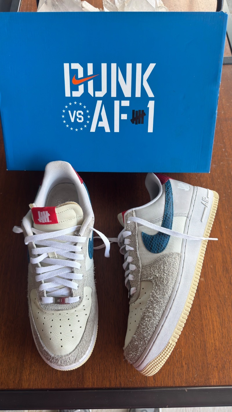 Foto 3 de Undefeated x Nike Air Force 1 Low 5 On It — 43, Usado