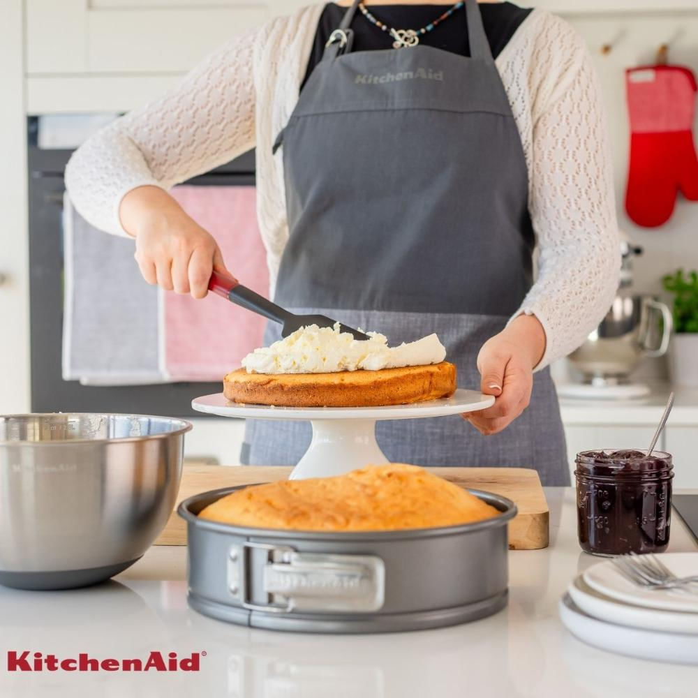 Foto 3 de Espátula Pão Duro Raspadora em Silicone Vermelha KitchenAid
