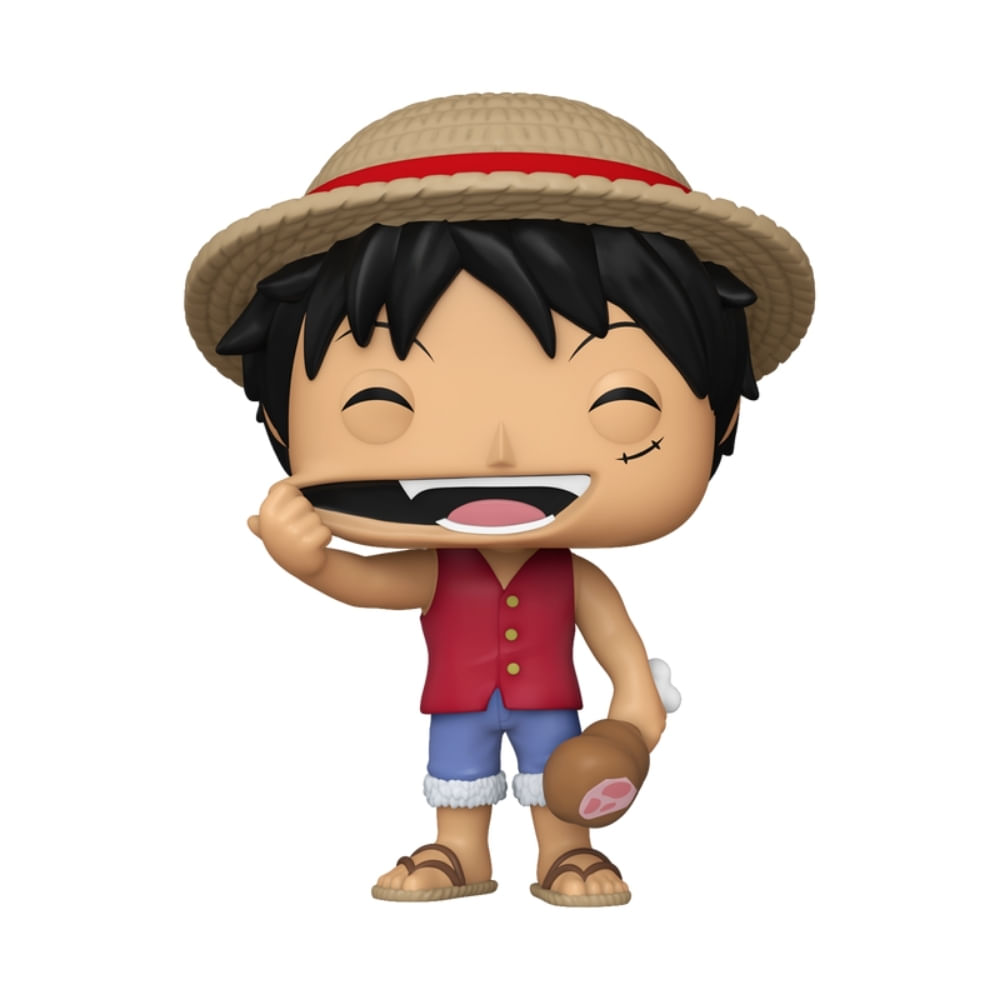Foto 3 de Boneco Funko Pop! One Piece - Luffy com Carne