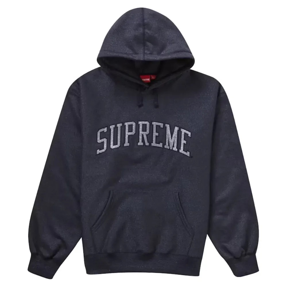 Moletom Supreme Metallic Arc Navy — M, Novo