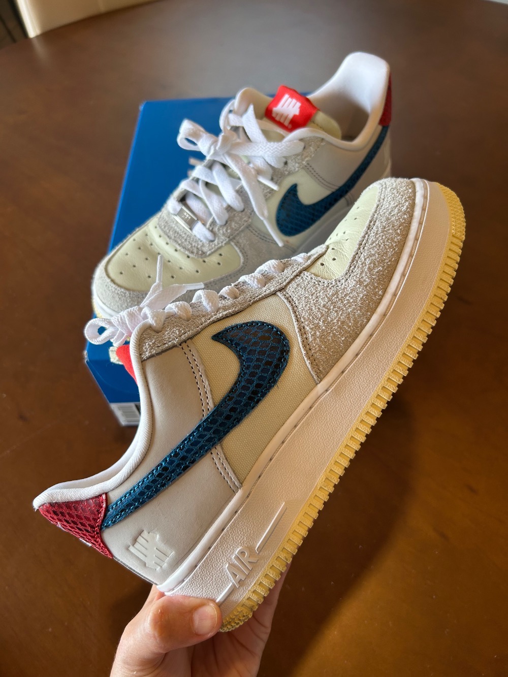 Undefeated x Nike Air Force 1 Low 5 On It — 37, Usado