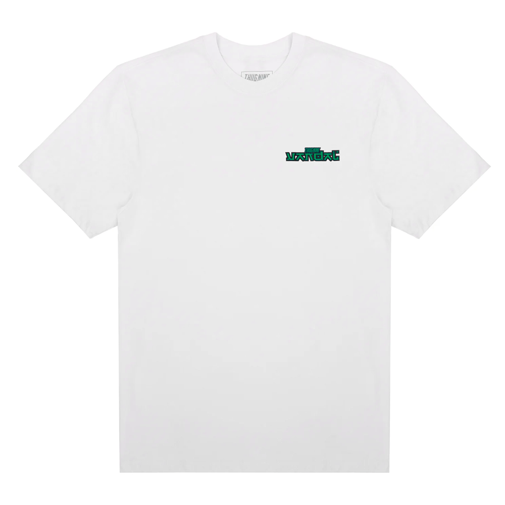 Camiseta Thug Nine Vandal 02 White — P / M / G / XG / 3XG, Novo