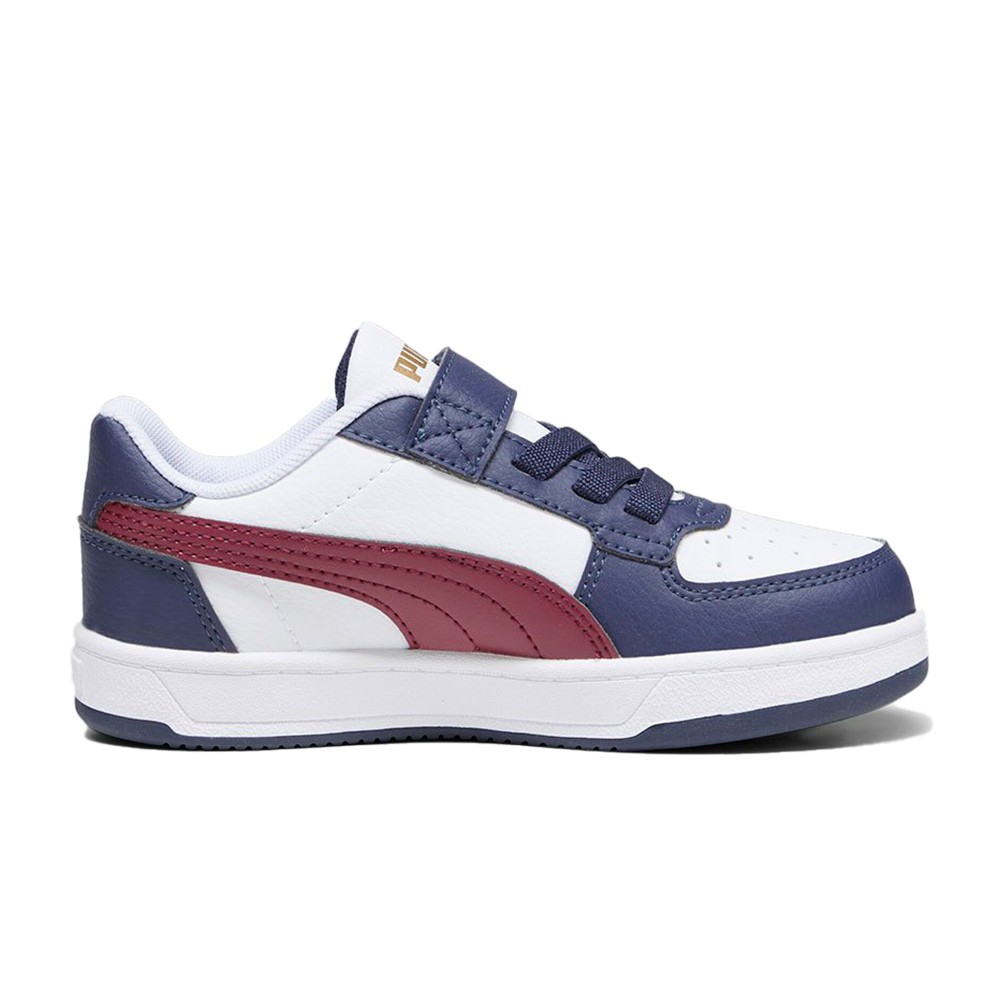 Puma Caven 2.0 AC BDP White Blue Red Infantil — 27 / 28 / 29, Novo