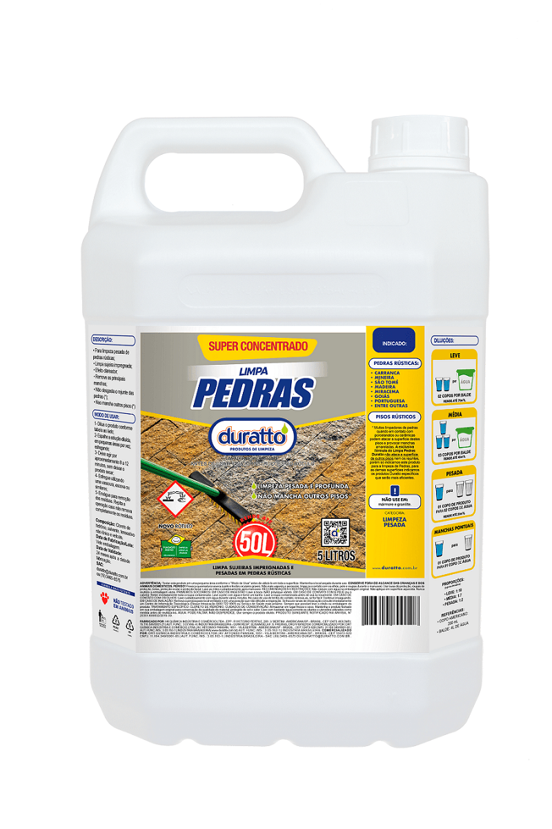Limpa Pedras 5l Duratto