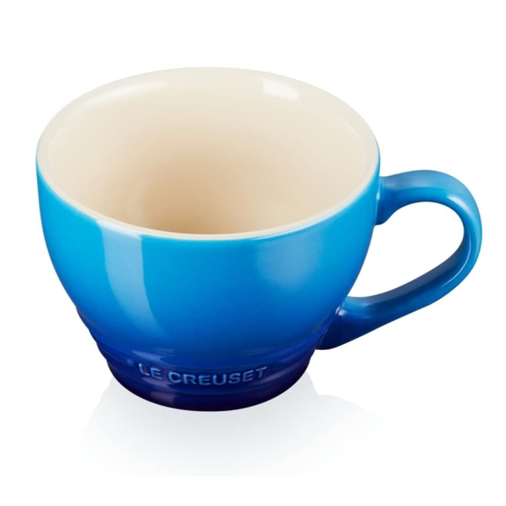 CANECA BISTRÔ LE CREUSET 400ML EM CERÂMICA AZURE BLUE 70304402200002