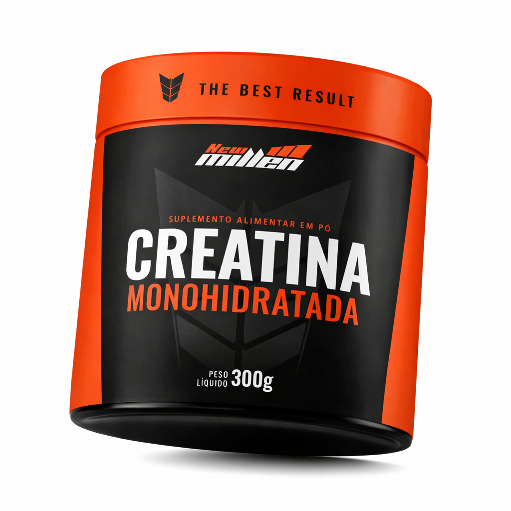 Creatina Monohidratada New Millen Pote 300g