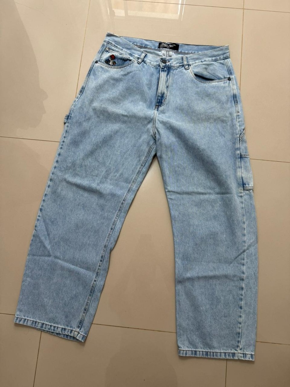 Calça Sufgang Jeans Carpenter Blue — Único, Usado