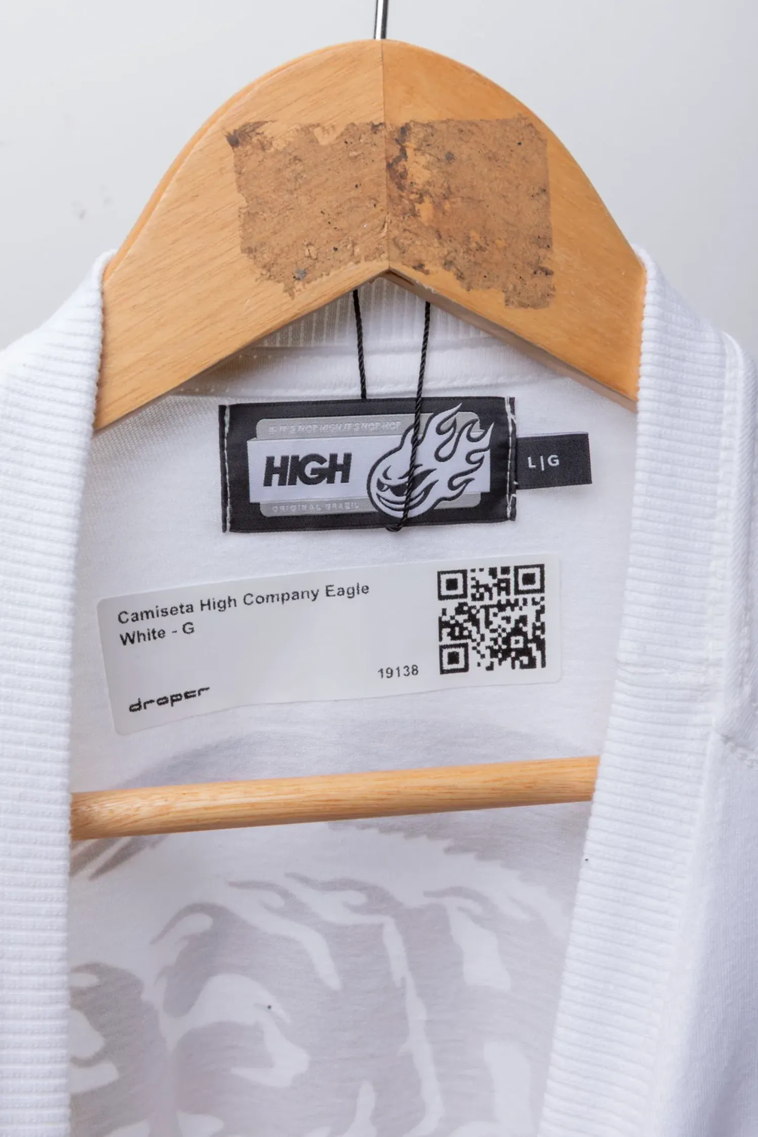 Foto 3 de Camiseta High Company Eagle White — M / G, Novo