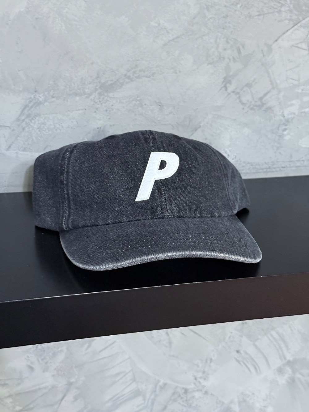 Boné Palace Denim P 6-Panel Black — Único, Novo