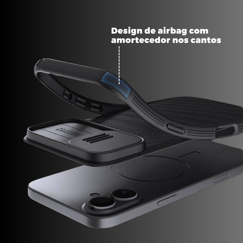 Foto 2 de Capa para iPhone 16 - CamShield Pro - Nillkin