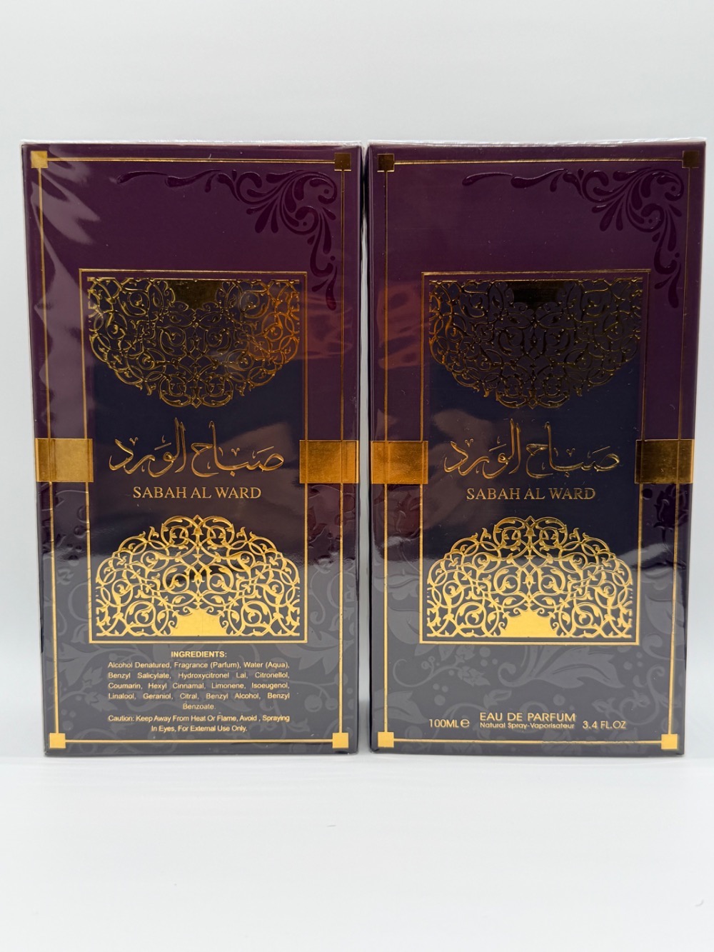 Perfume Al Wataniah Sabah Al Ward 100ml — único, Novo