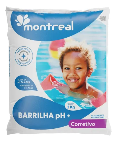 Barrilha Leve Elevador De Ph Piscina Montreal 2kg