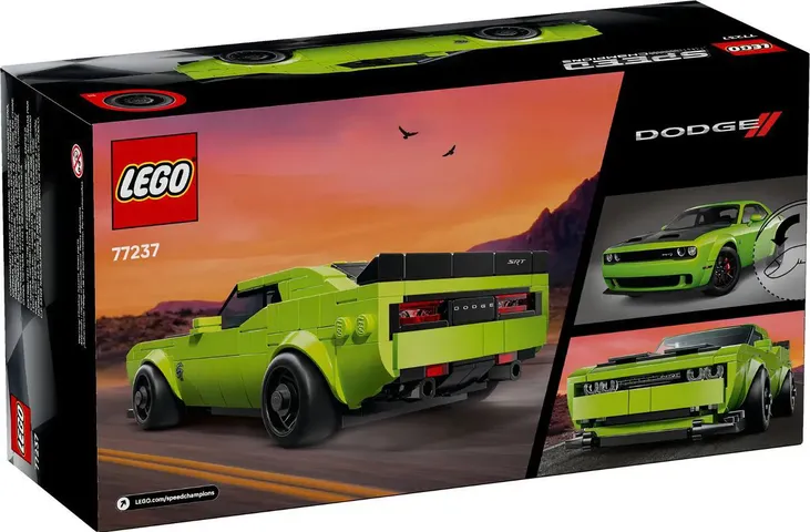LEGO Dodge Challenger Srt Hellcat 390pç