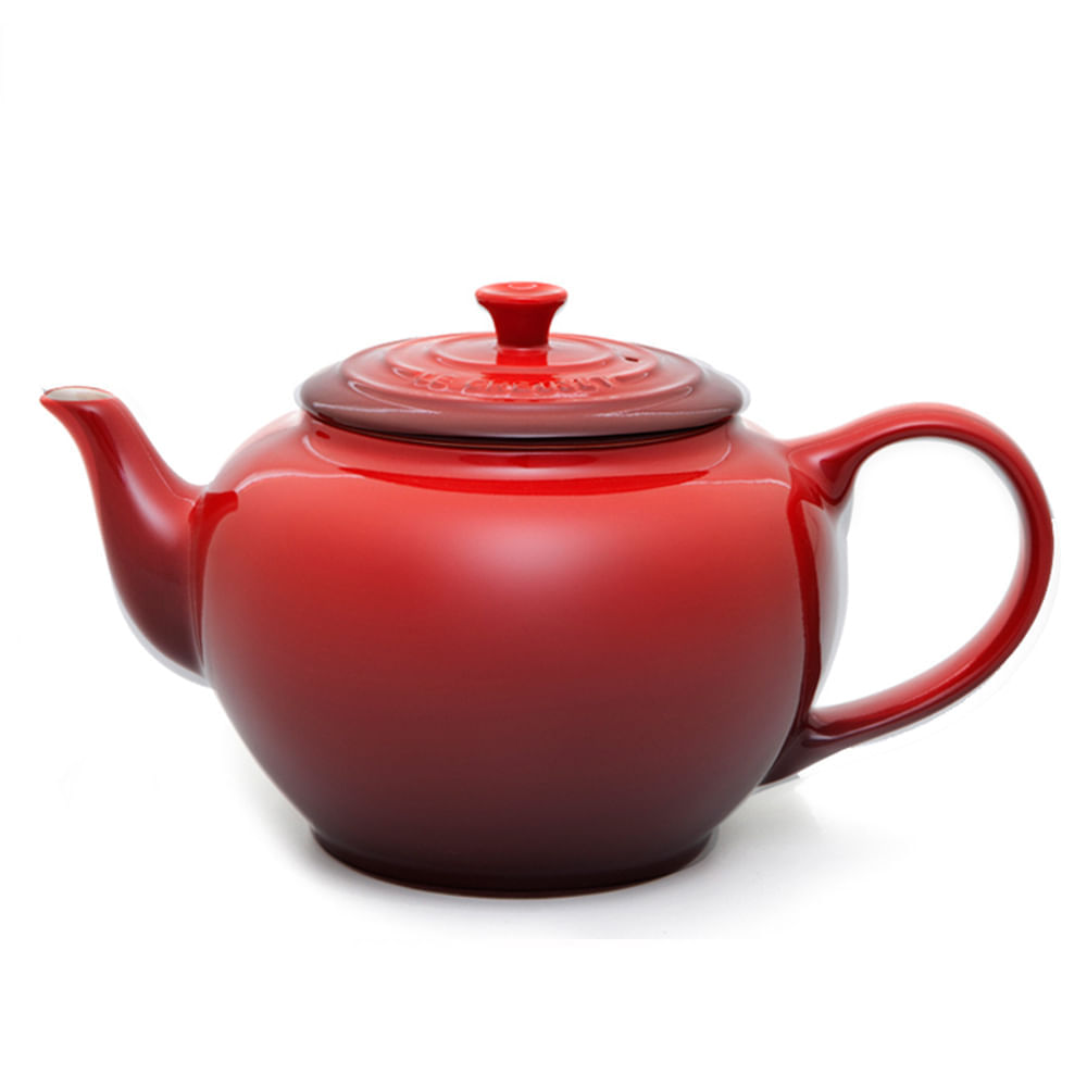 Bule de Chá Vermelho Le Creuset