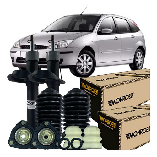 Kit Amortecedor Batente Dianteiro Focus 2000 Á 2008