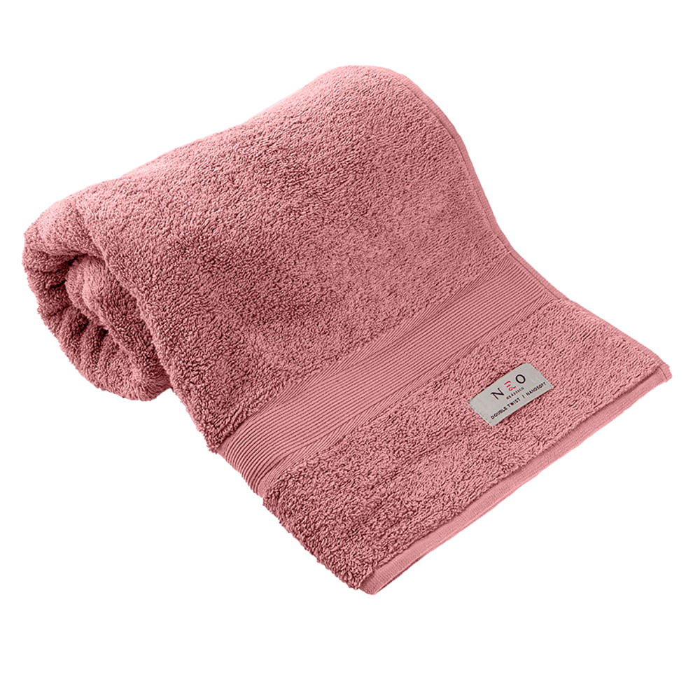 Toalha Ícone Banho 70X140cm Rose - Camesa NA